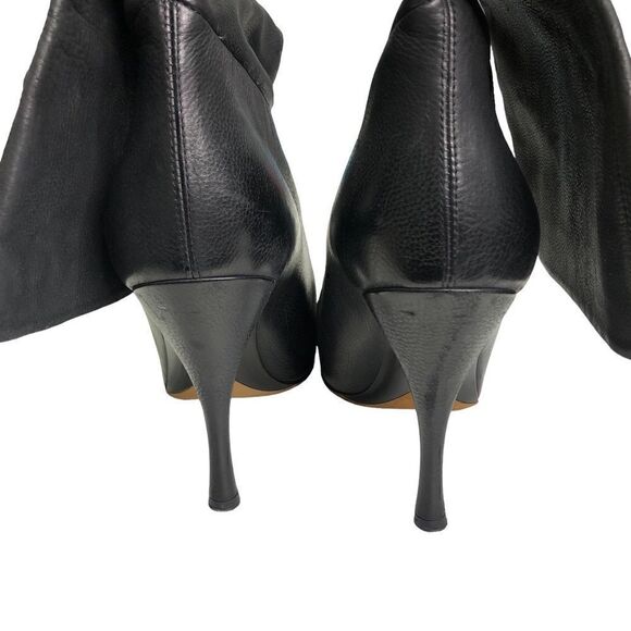 Tabitha Simmons Soft Leather Calf Boots Shoes 39 Black great condition - Picture 6 of 12